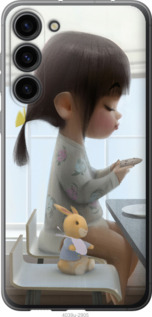 

Чехол Милая девочка с зайчиком для Samsung Galaxy S23 Plus 1516588