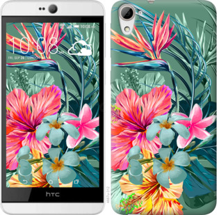 

Чохол Тропічні квіти v1 на HTC Desire 826 dual sim 844942