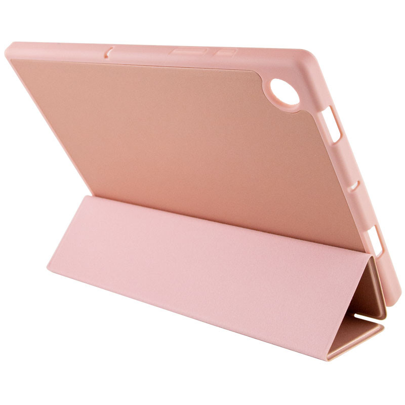 Купити Чохол-книжка Book Cover (stylus slot) на Samsung Galaxy Tab A9 (8.7'') (X110/X115) (Рожевий / Rose gold) на vchehle.ua