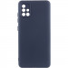 Чехол Silicone Cover Lakshmi Full Camera (AA) для Samsung Galaxy A71 (Синий / Midnight Blue)