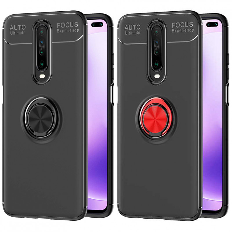 TPU чехол Deen ColorRing под магнитный держатель для Xiaomi Redmi K30 / Poco X2