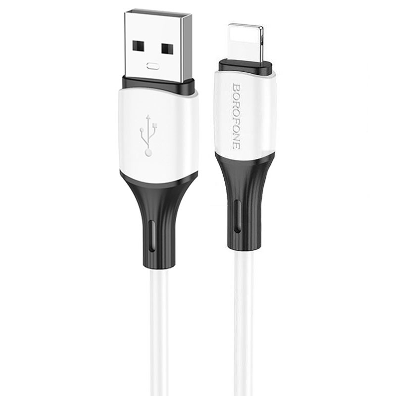 Дата кабель Borofone BX79 USB to Lightning (1m) (Білий)