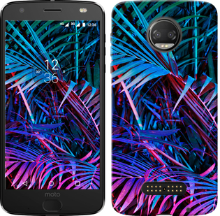 

Чехол Папоротник под ультрафиолетом для Motorola Moto Z3 Play 668844