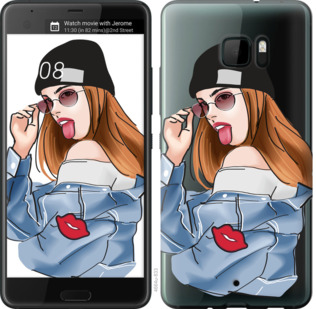 

Чехол Девушка v3 для HTC U Ultra 842818