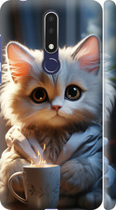 Чехол White cat для Nokia 3.1 Plus