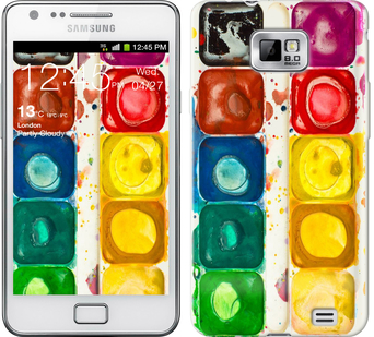 

Чохол Палітра фарб на Samsung Galaxy S2 i9100 549679