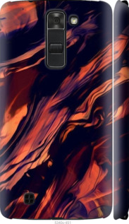 

Чехол Черно-оранжевая абстракция для LG K7 1404535