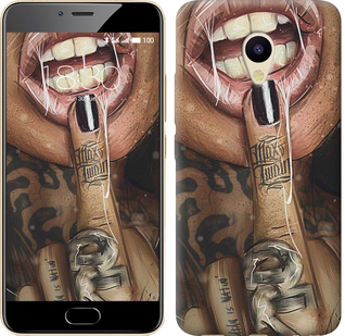 

Чехол Swag-girl для Meizu M5 637712