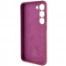 Фото Чехол Silicone Cover Lakshmi Full Camera (AAA) with Logo для Samsung Galaxy S24+ (Бордовый / Plum) в магазине vchehle.ua