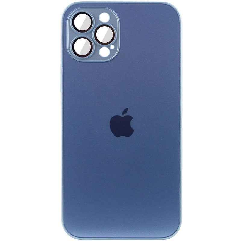 Чехол TPU+Glass Sapphire matte case для Apple iPhone 13 Pro (6.1") (Sierra Blue)
