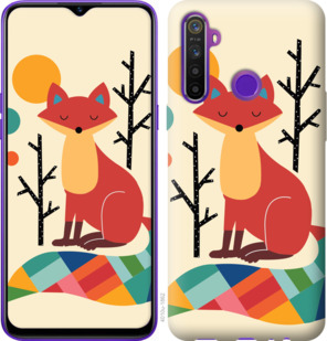 

Чехол Rainbow fox для Realme 5 921433