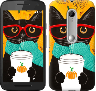 

Чохол Осінній кіт на Motorola Moto G3 639876
