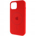 Чохол Silicone Case Full Protective (AA) with Magnetic Safe на Apple iPhone 11 Pro Max (6.5") (Червоний / Red)