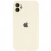 Чехол Silicone Case Full Camera Protective (AA) для Apple iPhone 12 (6.1") (Бежевый / Antique White)