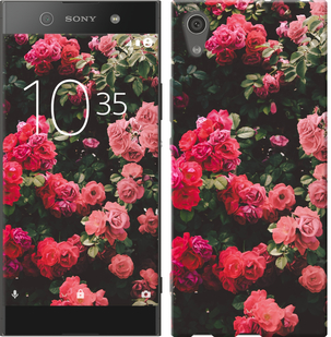 

Чехол Куст с розами для Sony Xperia XA1 639303