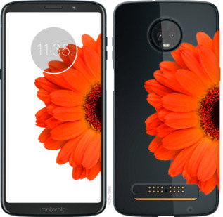 

Чехол Гербера 1 для Motorola Moto Z3 Play 802855