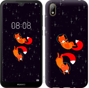 

Чехол Лисички в космосе для Huawei Y5 2019 870478