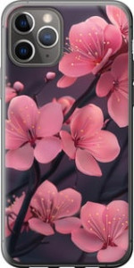 Чехол Пурпурная сакура для iPhone 11 Pro