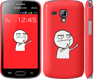 

Чехол Мем для Samsung Galaxy S Duos s7562 811403