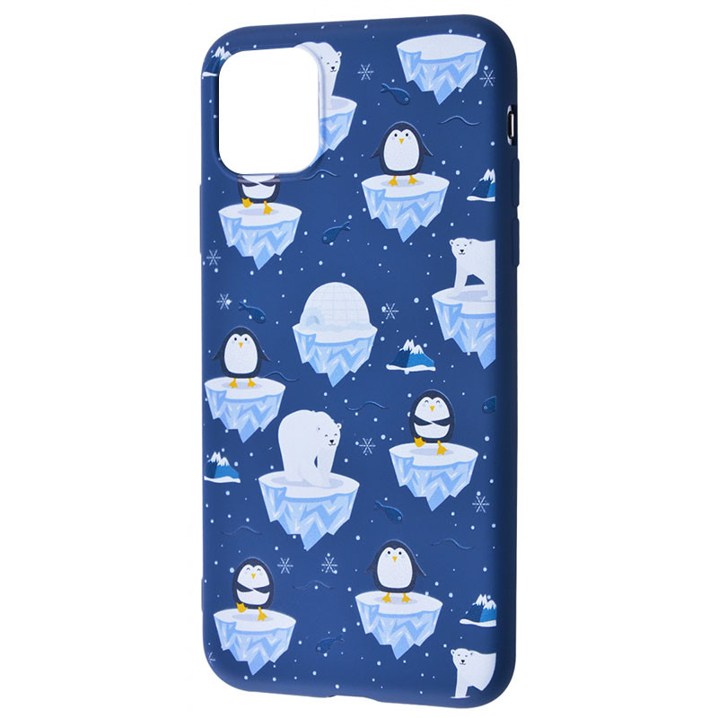 

TPU чохол WAVE Fancy на Apple iPhone 12 mini (5.4") (White Bear and Penguins / Dark blue) 1087476