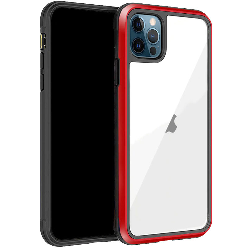 

Чехол PC+TPU+Metal K-DOO Ares для Apple iPhone 13 Pro (6.1") (Красный) 1210476