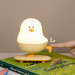 Ночник L63 Chicken on a Skateboard (White / Yellow) в магазине vchehle.ua