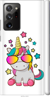 

Чехол Единорог в очках для Samsung Galaxy Note 20 Ultra 1060244