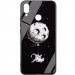 TPU+Glass чехол Diversity для Huawei P Smart+ (nova 3i) (Astronaut)