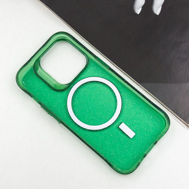 Чехол TPU Radiance with Magnetic safe для Apple iPhone 15 Pro (6.1") (Green) в магазине vchehle.ua