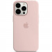 Чохол Silicone Case Full Protective (AA) на Apple iPhone 15 Pro (6.1") (Рожевий / Chalk Pink)