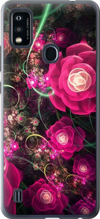 

Чохол Абстрактні квіти 3 на ZTE Blade A51 1625223
