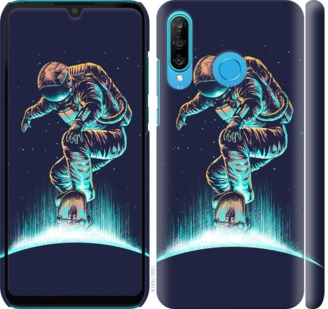 

Чехол Космонавт на скейтборде для Huawei P30 Lite 704073