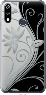 

Чехол Цветы на чёрно-белом фоне для LG W10 1575948