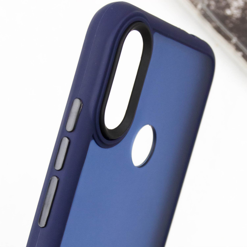 Заказать Чехол TPU+PC Lyon Frosted для Xiaomi Redmi Note 7 / Note 7 Pro / Note 7s (Navy Blue) на vchehle.ua