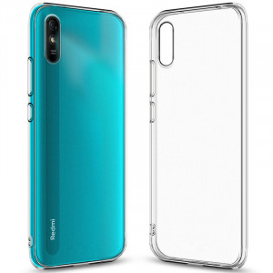 TPU чехол Epic Transparent 2,00 mm для Xiaomi Redmi 9A