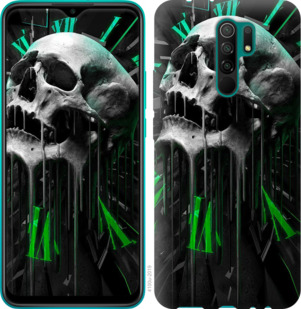 

Чехол Череп-часы для Xiaomi Redmi 9 932822