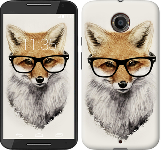 

Чохол Лис в окулярах на Motorola Moto X2 634594
