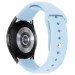 Силіконовий ремінець Sport для Smart Watch 20mm (Блакитний / Light Blue)