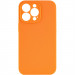 Чехол Silicone Case Full Camera Protective (AA) NO LOGO для Apple iPhone 13 Pro (6.1") (Оранжевый / Cantaloupe)