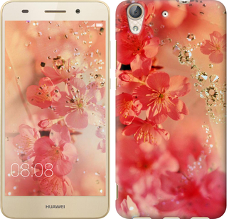 

Чохол Рожеві квіти на Huawei Y6 II 324802