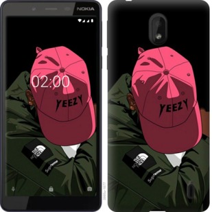 

Чехол logo de yeezy для Nokia 1 Plus 762992