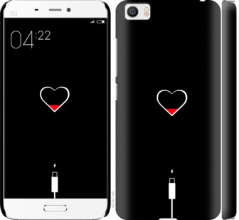 

Чохол Подзарядка сердца для Xiaomi MI5 721389