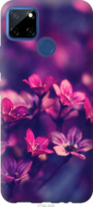 Чехол Пурпурные цветы для Realme C12