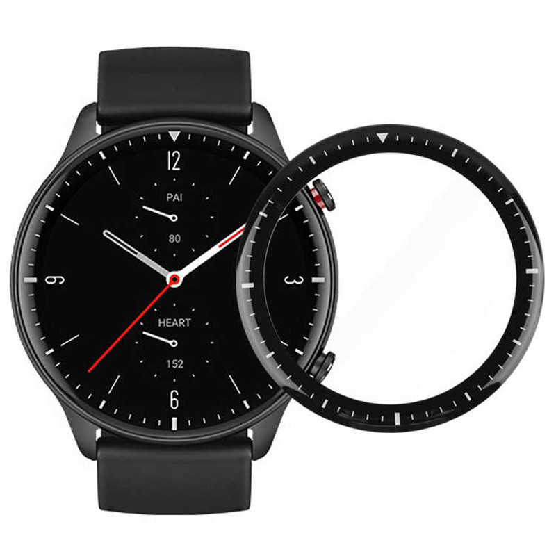 Полимерная пленка 3D (full glue) (тех.пак) для Xiaomi Amazfit GTR 2e