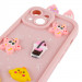 Чехол TPU Toys Case with Ears для Apple iPhone 13 (6.1") (Light Pink) в магазине vchehle.ua