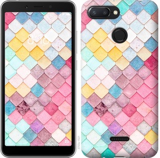 

Чехол Красочная черепица для Xiaomi Redmi 6 670145