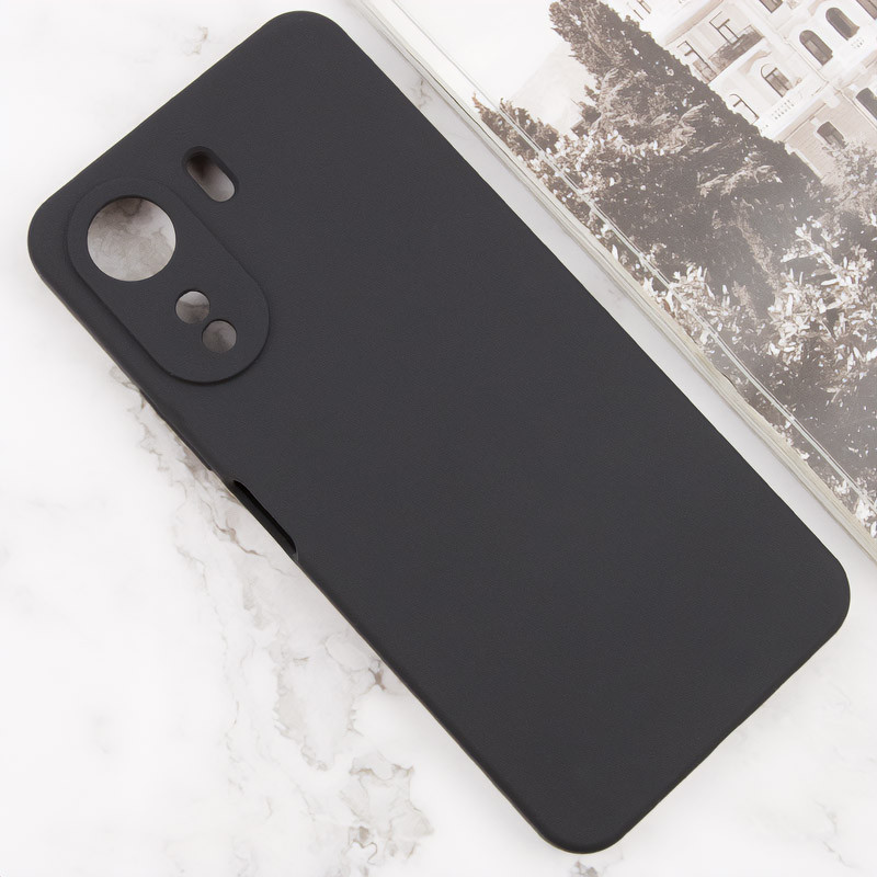 Фото Чехол Silicone Cover Lakshmi Full Camera (AAA) для Xiaomi Redmi 13C / Poco C65 (Черный / Black) на vchehle.ua