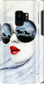 Чехол Девушка акварелью для Samsung Galaxy S9