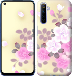 

Чехол Японские цветы для Realme 6 921956