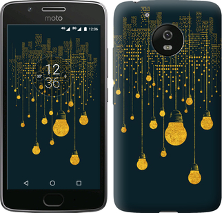 

Чехол Иллюстрация ночного города для Motorola Moto G5 647256